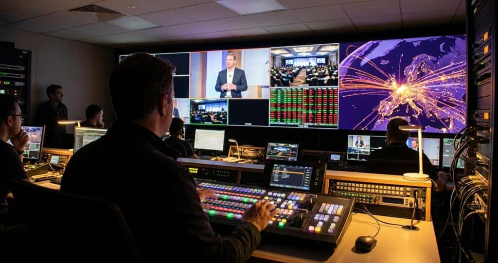 From the CBD to the World Seamless Global Broadcasts for MNC Hubs