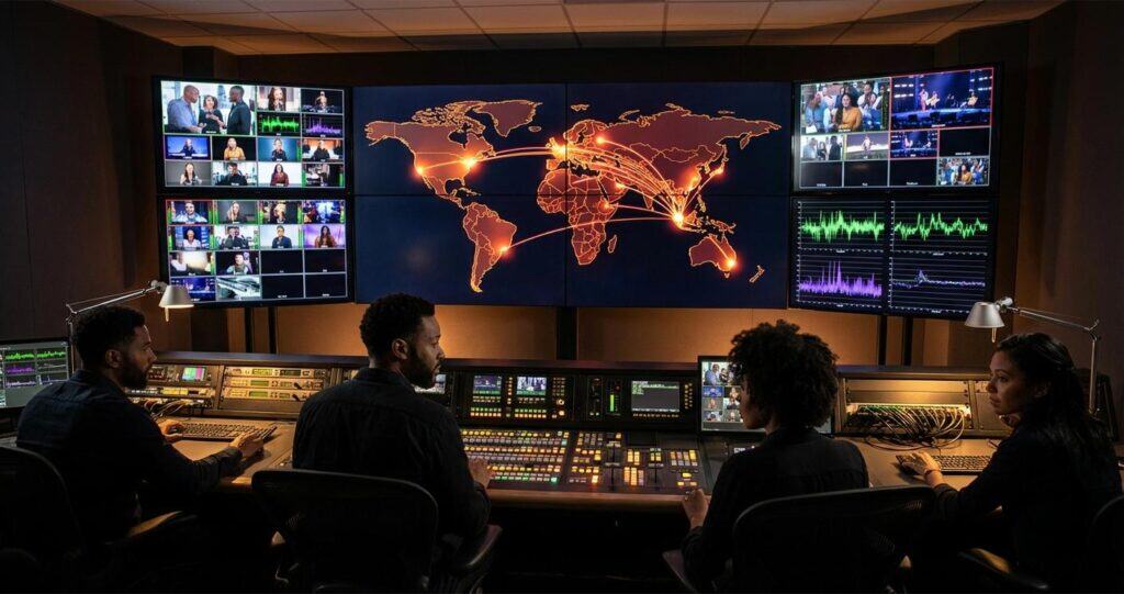 The HighStakes Town Hall Managing MultiCity Latency from a Singapore Base