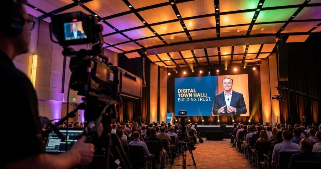 The Psychology of the Digital Town Hall Maximising Employee Trust