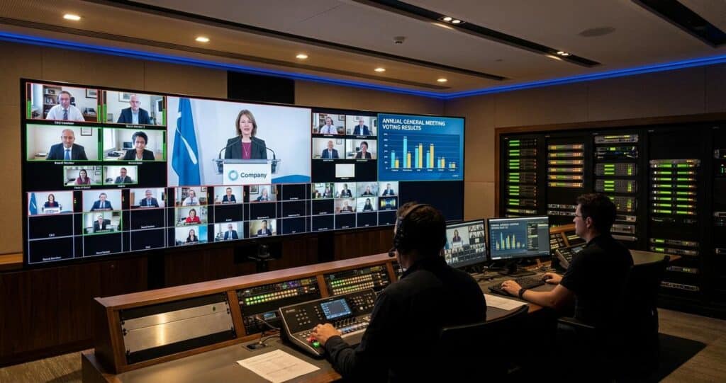 Virtual Governance Ensuring Transparent Voting in Digital AGMs