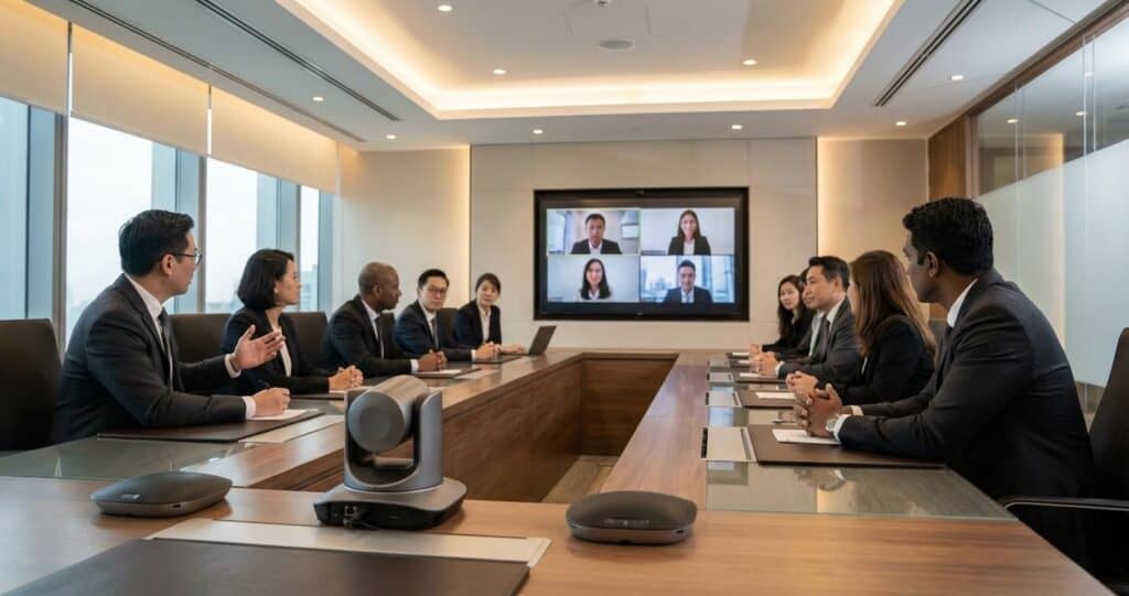 Mastering the Hybrid Boardroom Technology for Modern Singaporean Directors