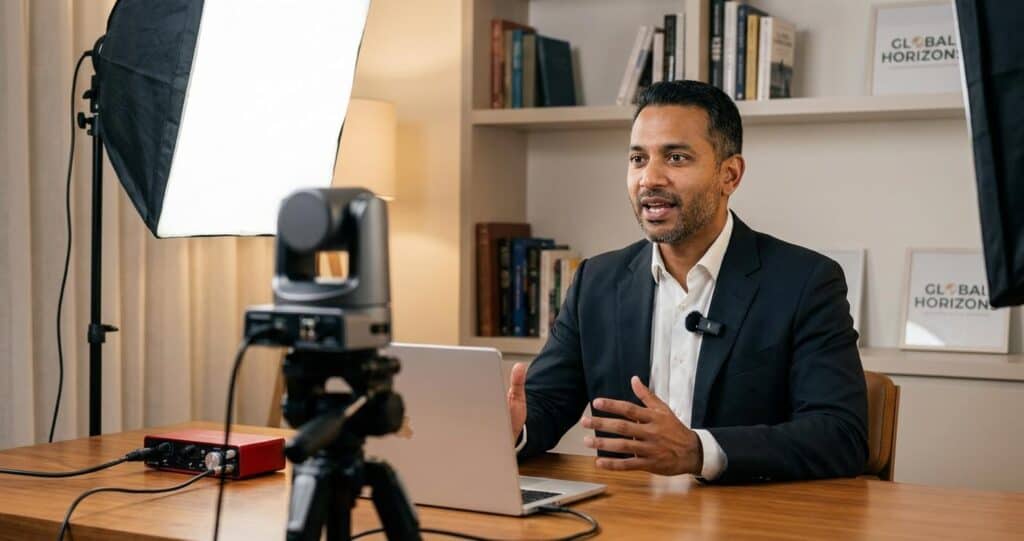 The CEOs Home Studio Setting Up Premium Remote Kits for Global Leaders