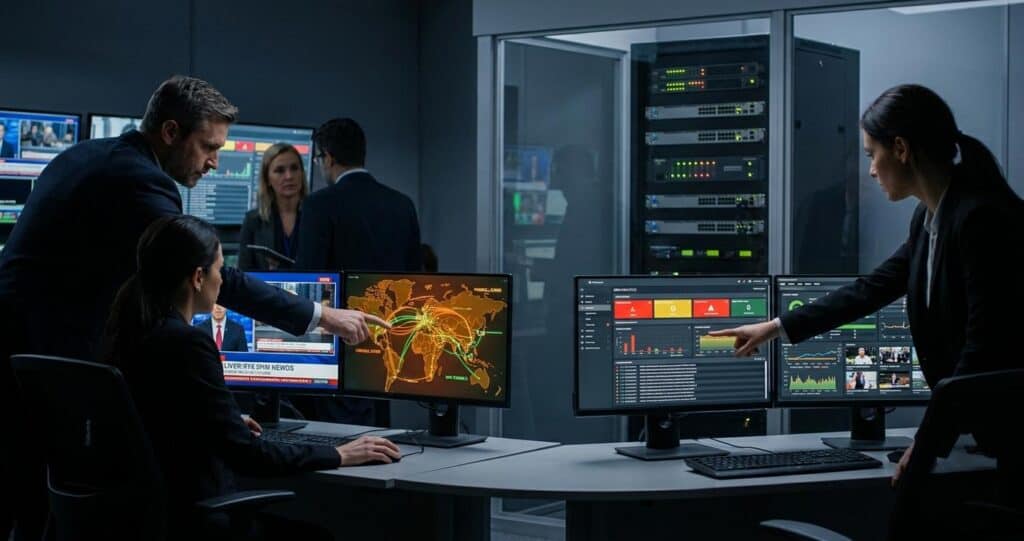 The Digital Audit Ensuring Security Compliance in Corporate Broadcasting