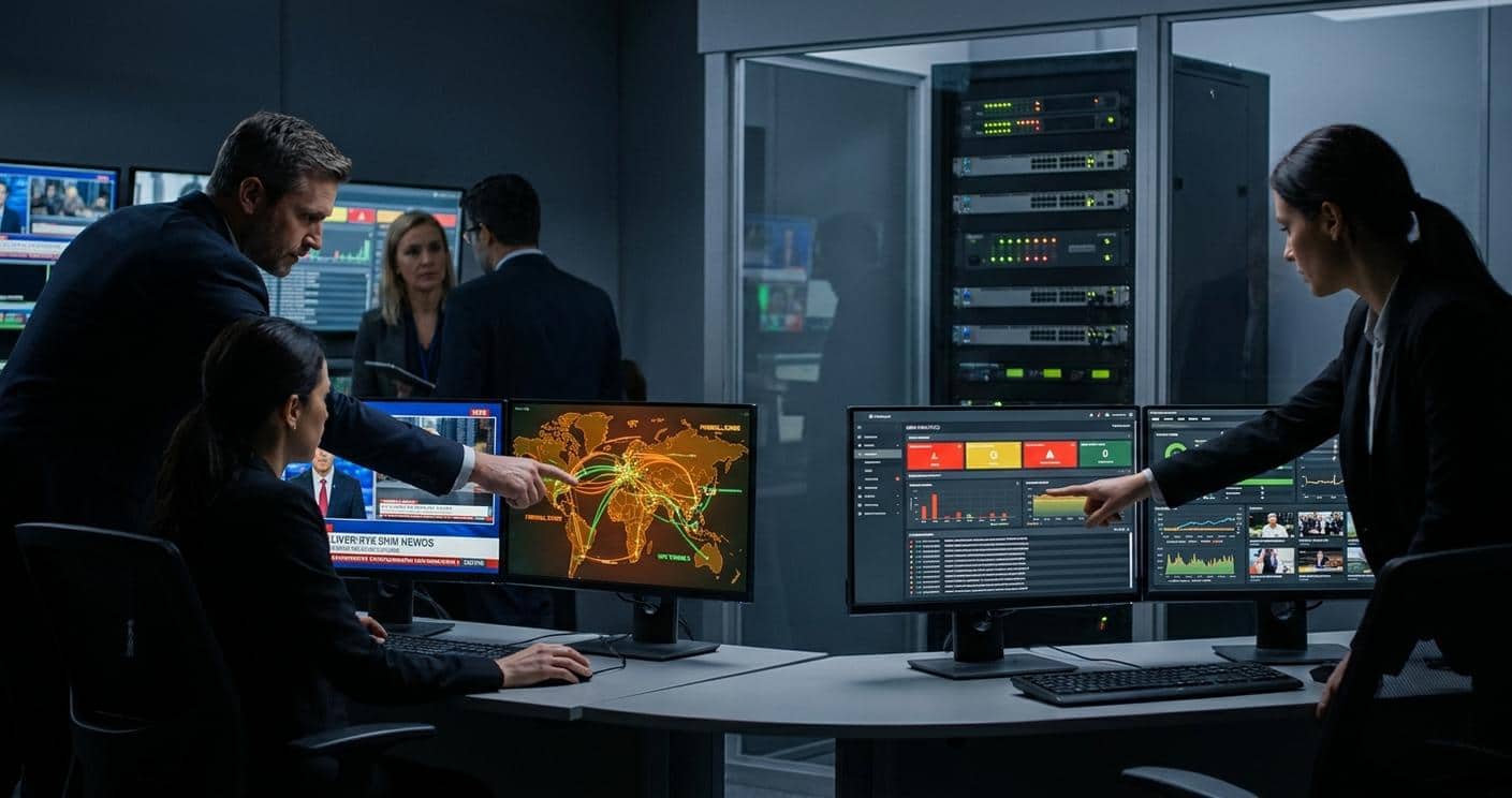 The Digital Audit Ensuring Security Compliance in Corporate Broadcasting