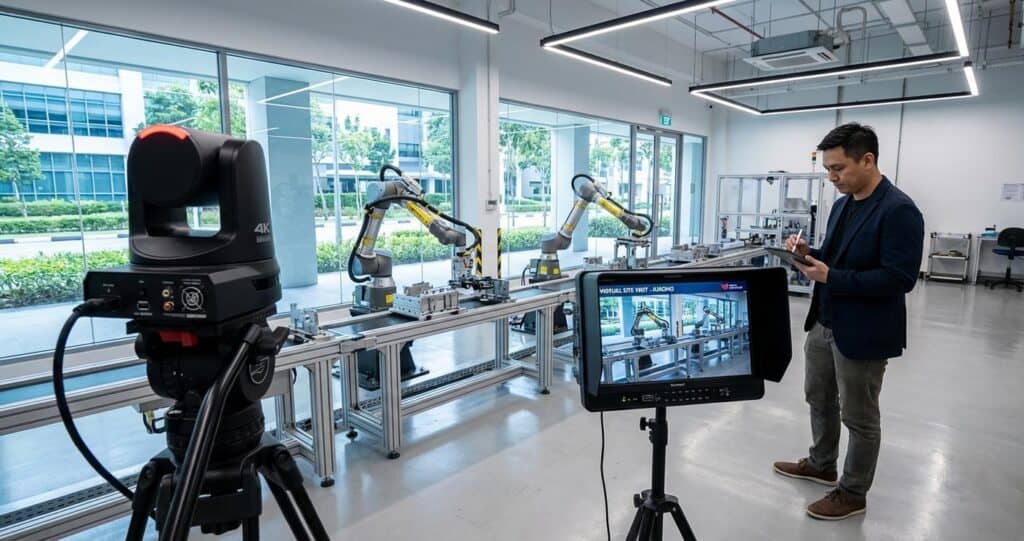 Virtual Site Visits Professional Streaming for Industrial MNCs in Jurong