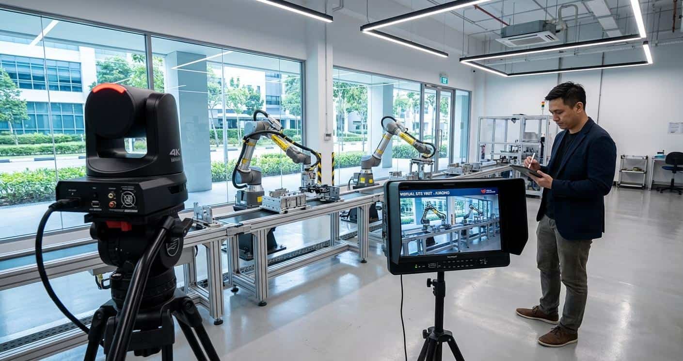 Virtual Site Visits Professional Streaming for Industrial MNCs in Jurong