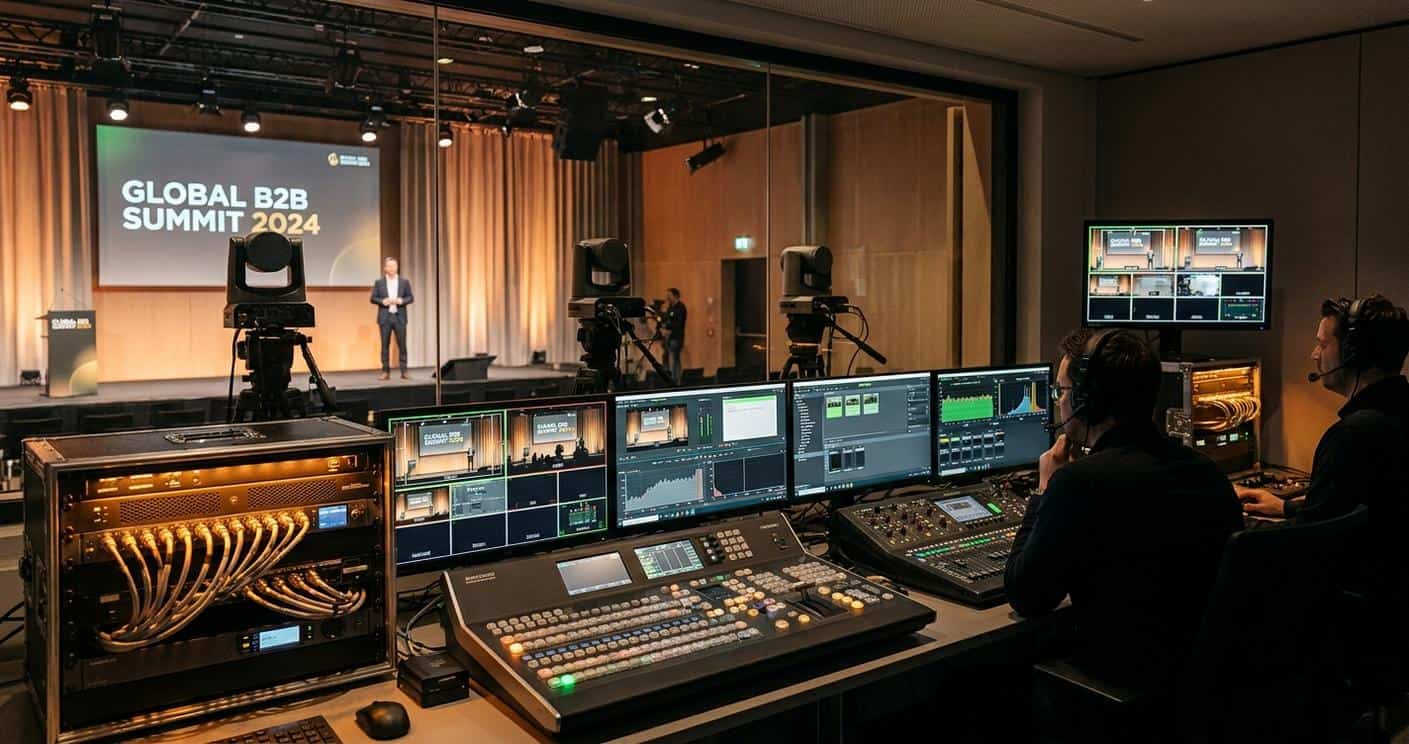 Cinematic Corporate Events Borrowing Hollywood Tech for B2B Success