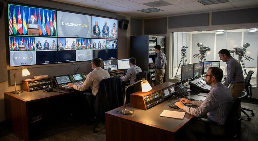 Digital Diplomacy Using Live Video for International Stakeholder Relations