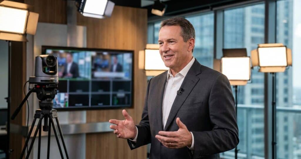Executive Coaching for the Camera Preparing Leaders for Live Broadcasts