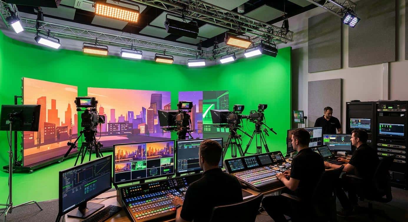 The CostBenefit of Virtual Studios Saving on Physical Set Construction