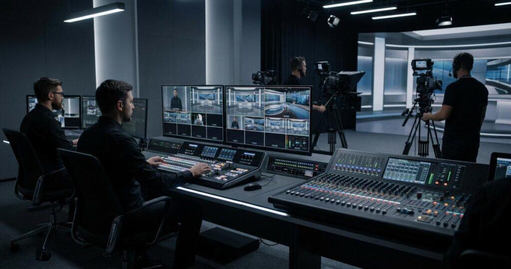 From Concept to Camera: 3D Virtual Corporate Stream Workflow