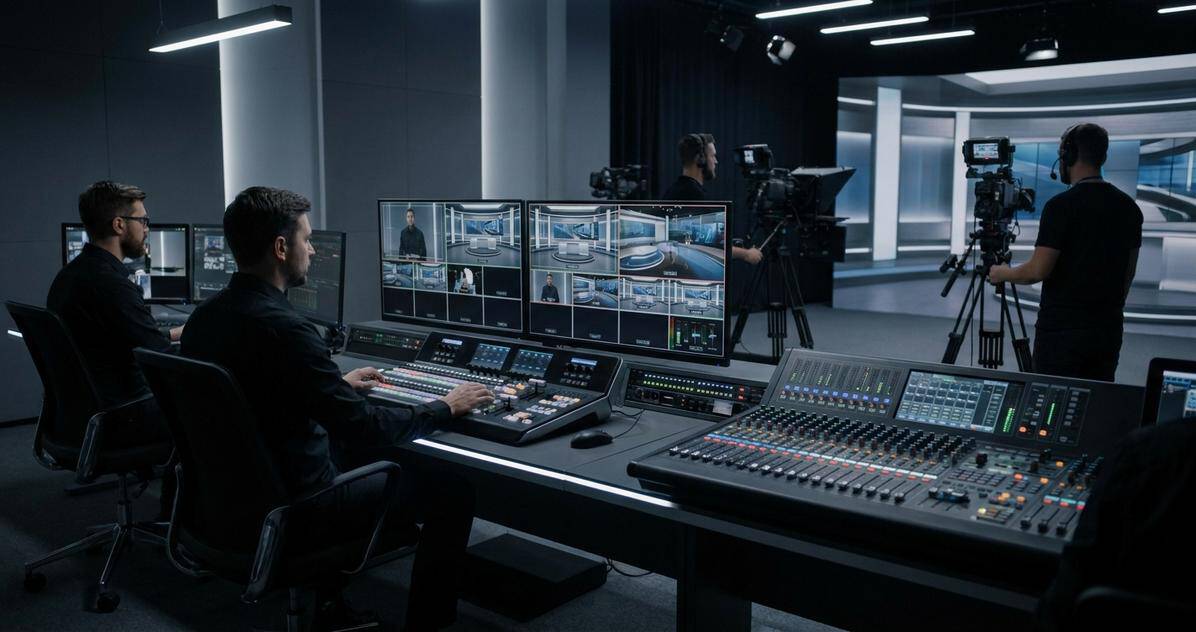 From Concept to Camera: 3D Virtual Corporate Stream Workflow