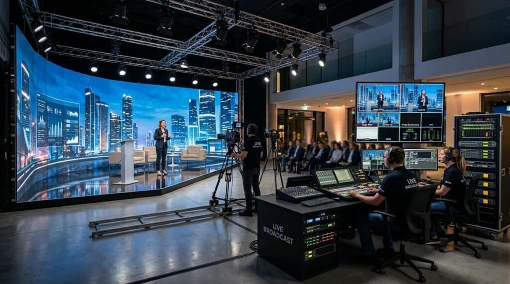 High-End XR Production for ROI in B2B Event Streaming