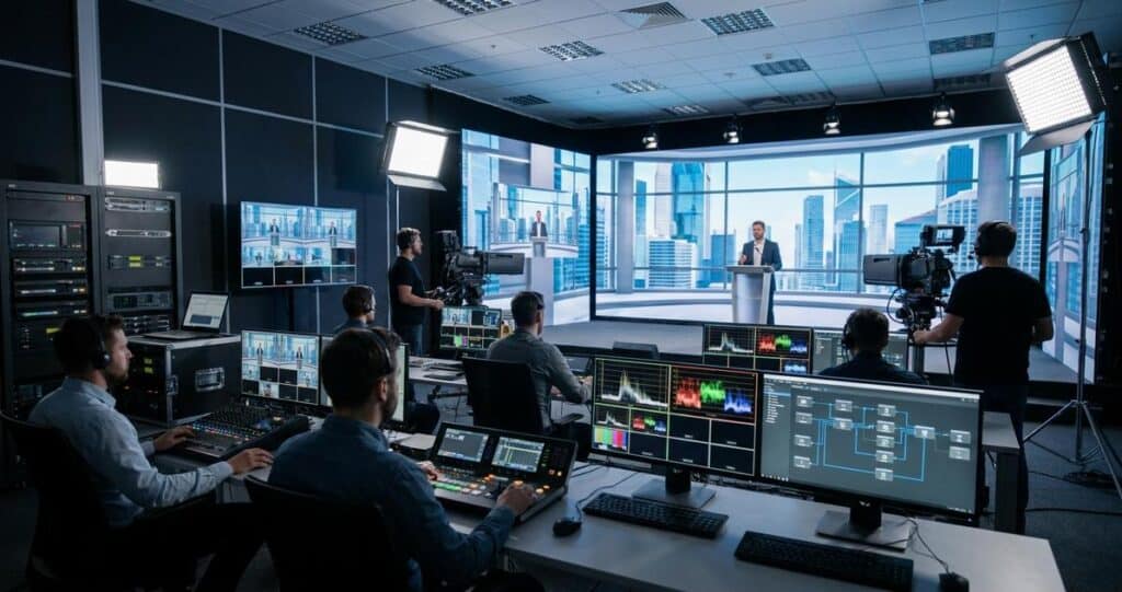 Lighting in the Virtual World | Enterprise Hybrid Event Production