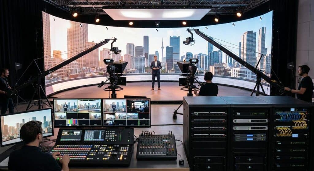 Reducing Travel, Increasing Impact: Sustainable XR Production for Enterprise Events