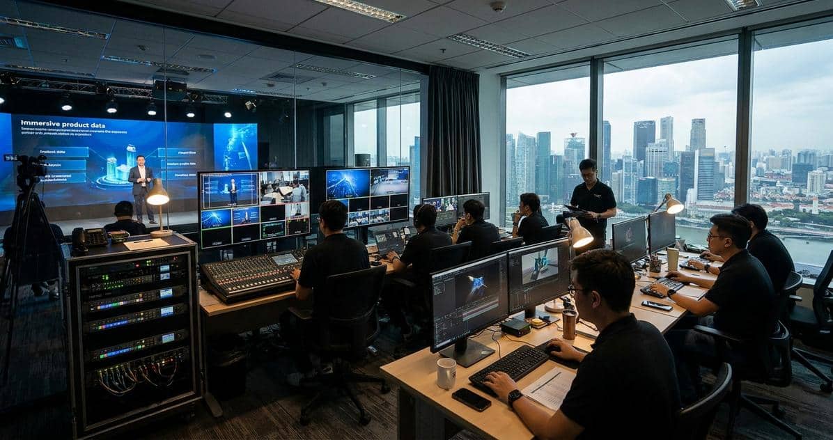 Visual Storytelling in 3D for Singaporean SMEs | Hybrid Event Production Guide