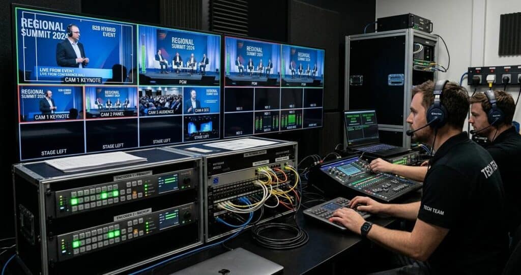 High-Stakes Hybrid Technical Redundancy for Regional Summits