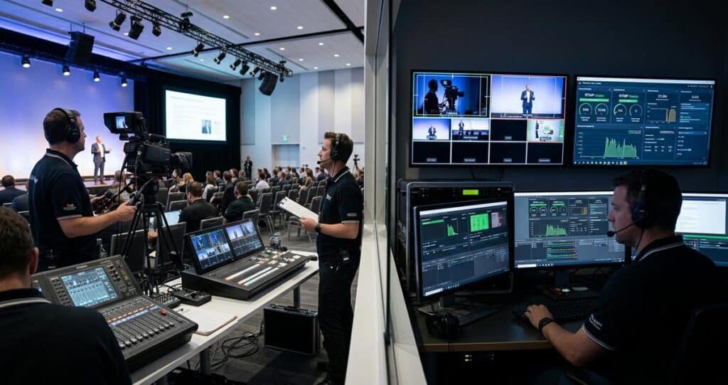 Hybrid Event Staffing: Two Teams Working in Harmony for Enterprise Streaming