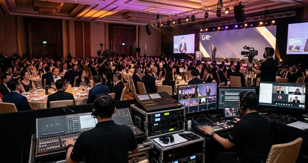 The Hybrid Gala Dinner in Singapore: Enterprise Streaming & Production Guide