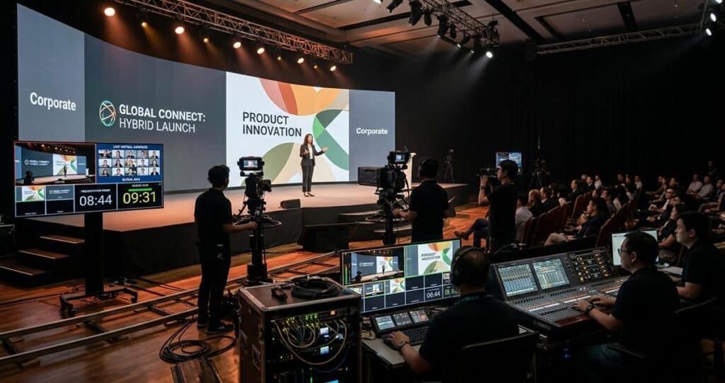 Hybrid Product Launches from Singapore Stage | Enterprise Streaming Guide