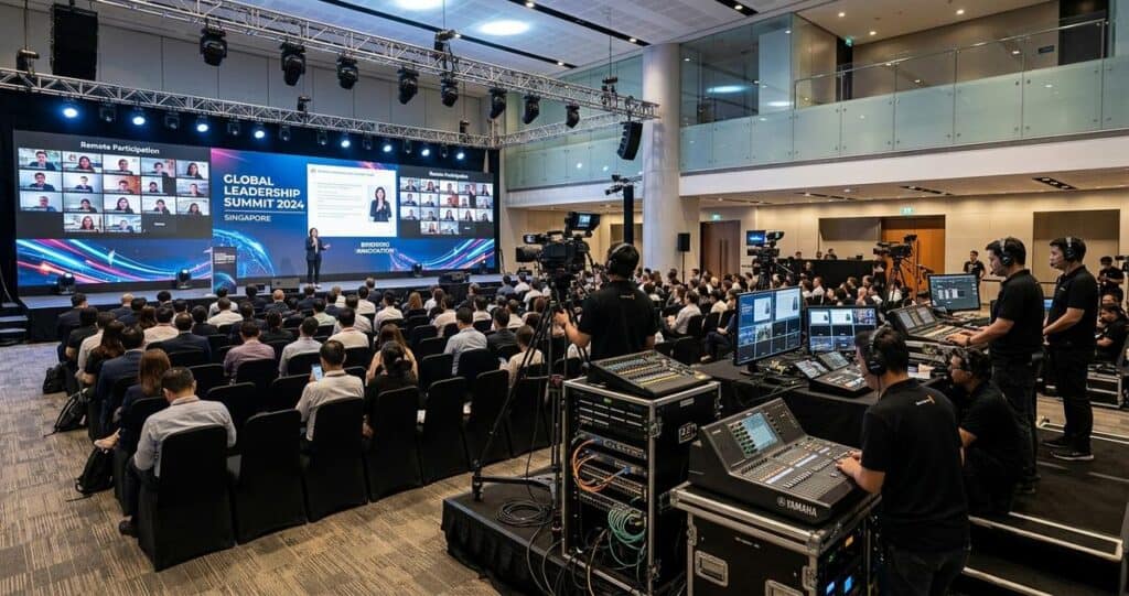 Singaporean Venues for Hybrid-Ready Conferences | Enterprise Streaming Guide