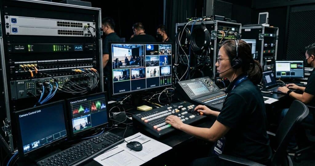 The Hybrid Production Booth in Singapore: Enterprise Streaming Infrastructure