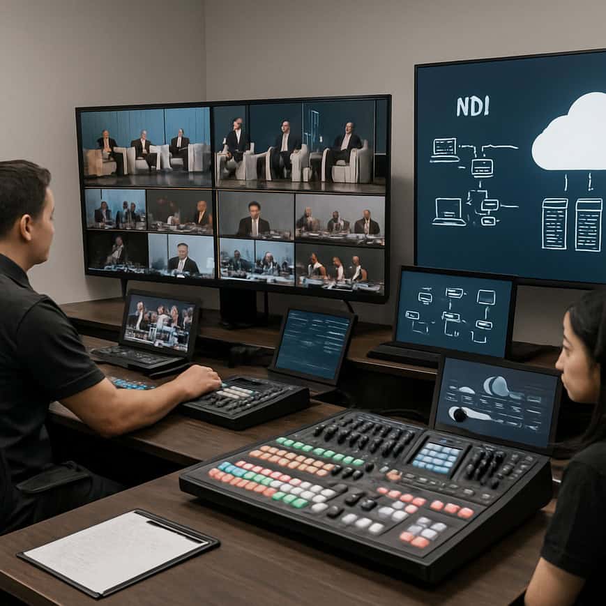 Cloud-Based Hybrid Production for Enterprise Live Events