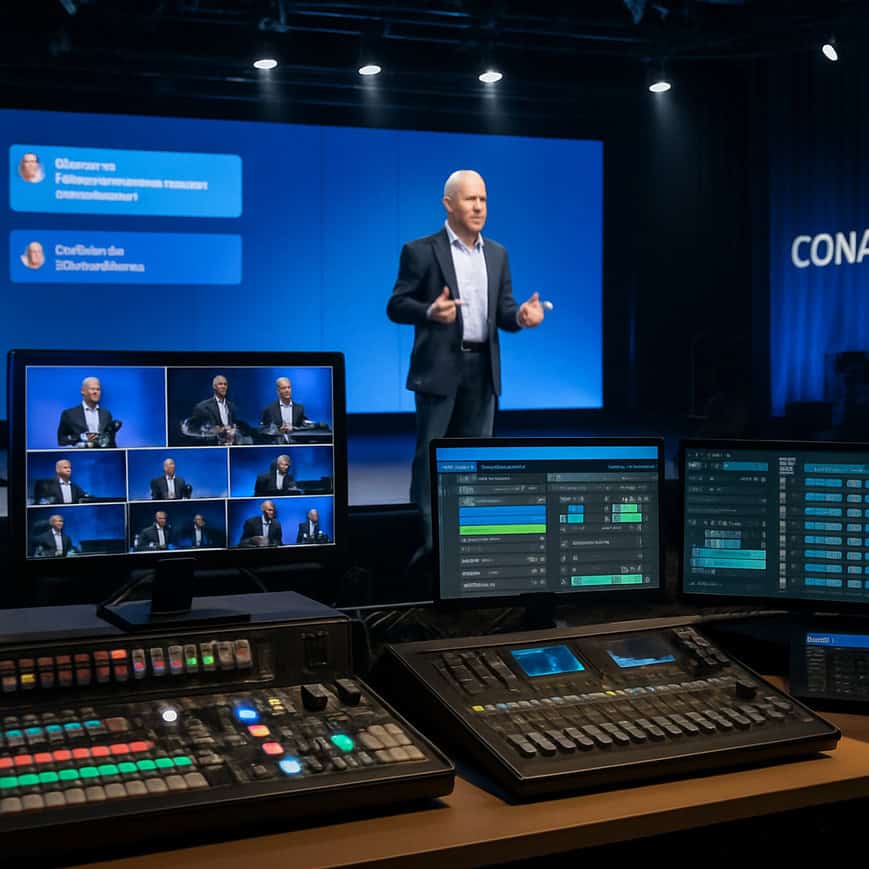 Real-Time Social Media Integration for Hybrid Event Engagement