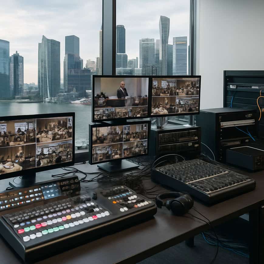 Breaking the Firewall: Singapore Office Connectivity for Hybrid Event Streaming