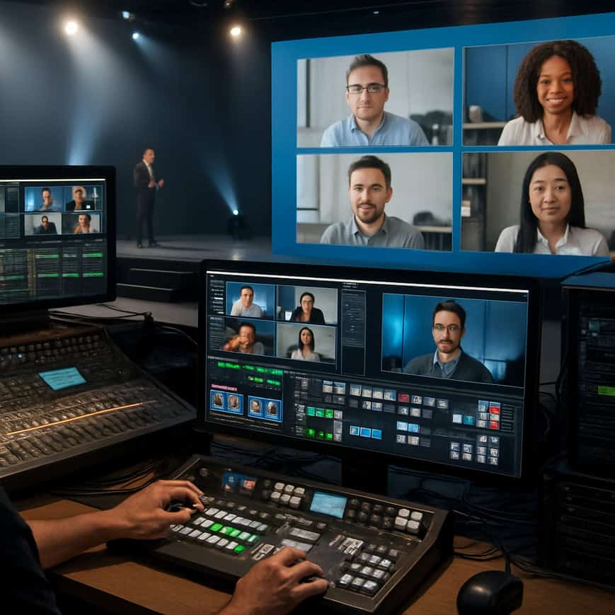 Low-Latency Streaming for B2B Hybrid Events | Technical Guide