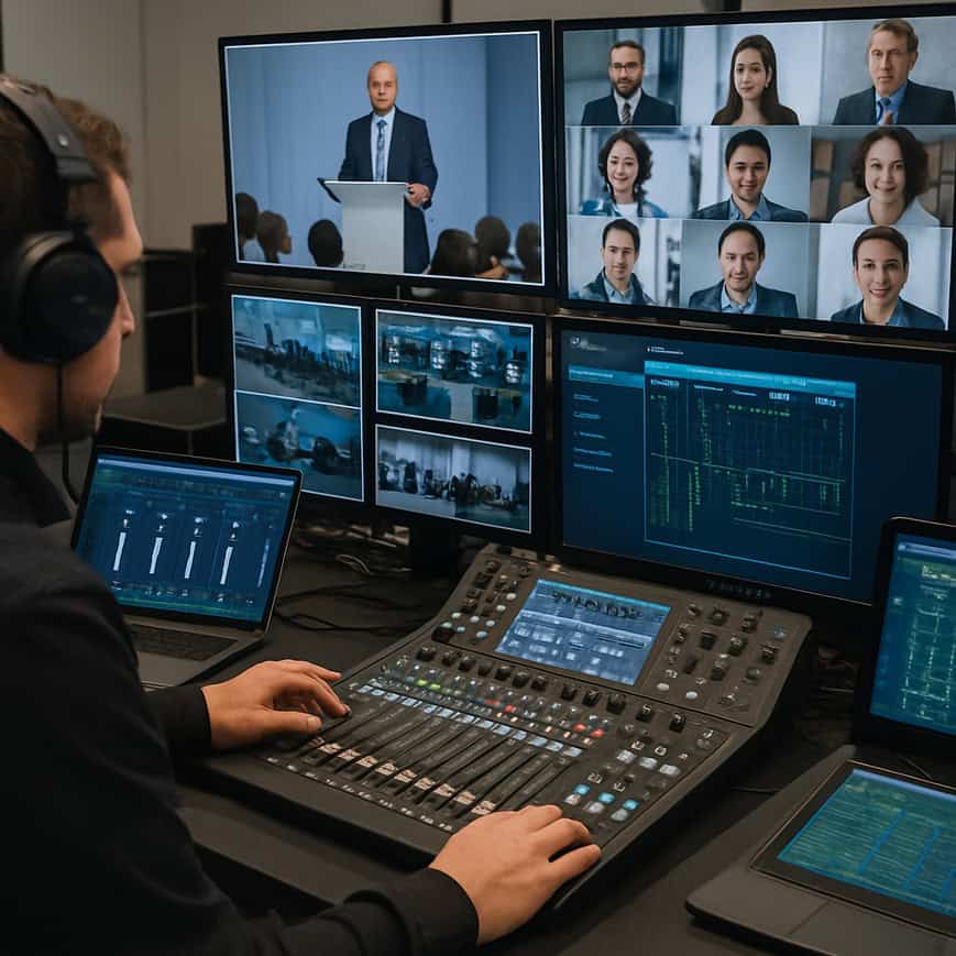 Optimising Audio for VoIP in Hybrid Events | Enterprise Streaming Guide