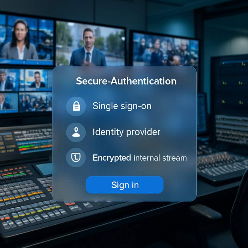 Secure Login Methods for Internal Corporate Streams Using SSO