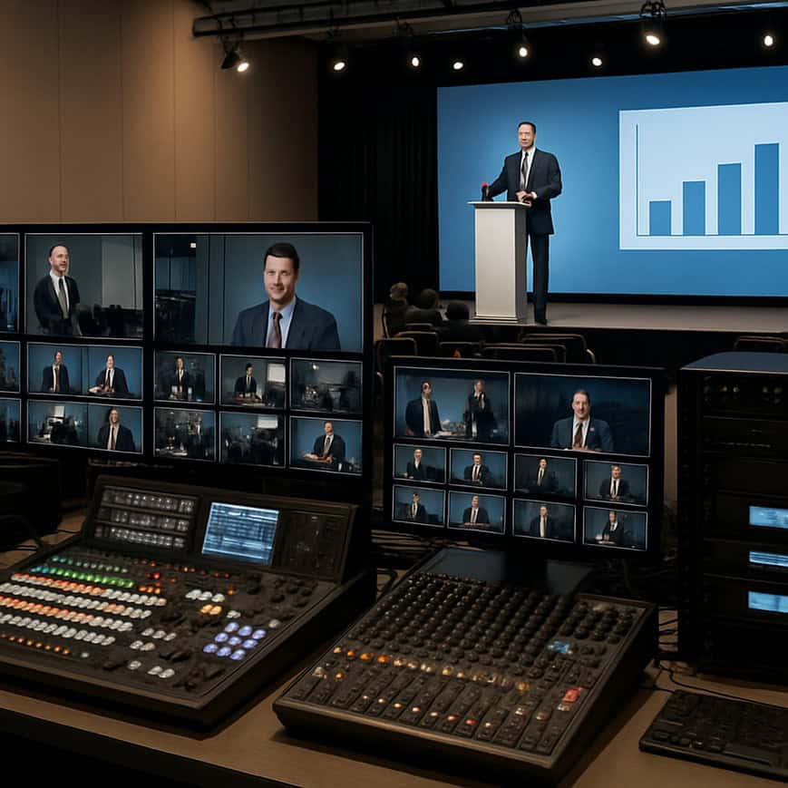 Simulive for B2B Events: Technical Guide to Hybrid Streaming Production